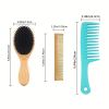 Hairdressing Comb Portable Detangling Hair Brush Fine Tooth Comb Wide Tooth Comb For Barber Salon Home Use