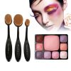 10-PCS Oval-Shaped Makeup Brush Set