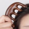 Handheld Wooden Massage Comb for Head and Scalp - Relaxation and Acupoint Massage Tool