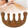 Handheld Wooden Massage Comb for Head and Scalp - Relaxation and Acupoint Massage Tool