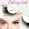 5 Pairs Charming C/D Curling Lengthening Cat Eye False Eyelashes