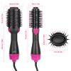 Hot Hair Brush 4 In 1 Hair Dryer Volumizer Brush Dryer Comb For Straightening Curling Drying