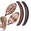 9pcs Large Vintage Banana Clip Hair Clip for Women - Perfect for Ponytails and Hair Accessories