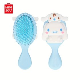 Miniso Cinnamoroll Kuromi Air Cushion Massage Comb - Cute Sanrio Girl's Hair Accessory (Color: Cinnamoroll)