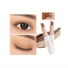 Waterproof Gradient Eyeshadow Stick - Colourpop Makeup for Long-Lasting, Vibrant Eye Color (Color: 04#Earth Color)