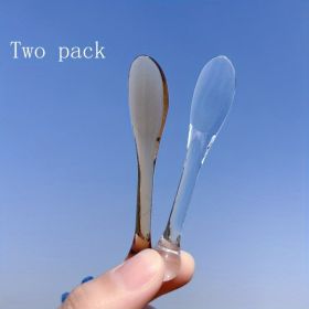 1/2/3pcs Eye Cream Applicator Eye Massager Makeup Scoop Face Mask Spoon Face Massage Applicator Tool For Eye Massage Reduce Puffiness (Quantity: Two Pcs)