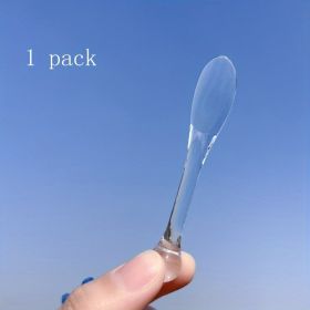 1/2/3pcs Eye Cream Applicator Eye Massager Makeup Scoop Face Mask Spoon Face Massage Applicator Tool For Eye Massage Reduce Puffiness (Quantity: 1 Pack)