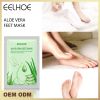 Kameel Melk Voet Masker AloâˆšÂ´ Vera Peeling Voeten Masker Exfoliating Sok Scrub Voor Pedicure Anti Crack Verwijderen Dode Huid Voet patch Care