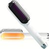 Professional Hair Straightener Brush Electric Straightening Beard Comb Electric Straightening Beard Comb Hairdressing Tool With 5-speed Temperature Co