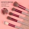 13pcs Soft and Fluffy Makeup Brush Set for Flawless Application of Foundation, Blush, Powder, and Eyeshadow - Beauty Tool for Professional Results