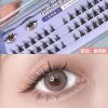 3D Faux Mink Lashes Tapered Natural Long False Eyelashes Individual Eyelash Natural Thick Lashes Eyelash Extension for Makeup