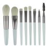 8pcs/set Professional Multi-Functional Makeup Brushes Makeup Kit, Foundation Brush, Powder Concealers Eye Shadows Blush Make Up Brushes