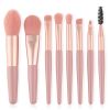 8pcs/set Professional Multi-Functional Makeup Brushes Makeup Kit, Foundation Brush, Powder Concealers Eye Shadows Blush Make Up Brushes