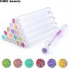 Reusable Eyebrow Brush Tube Disposable Eyelash Brush Eyebrow Brush Replaceable Dust-proof Sparkling Broken Diamond Makeup Brush