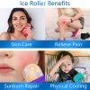 Reusable Ice Roller for Eyes and Neck - Tighten and Tone Skin, Enhance Natural Glow