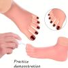 Flexible and Soft Silicone Prosthetic Manicure Tool for Nail Art Training and Practice