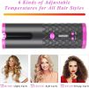 LED Screen Electric Automatic Curling Iron 3000mAh Mini Portable Thermostatic Curling Iron Three Levels Different Volume Electric Curling Iron For Tra