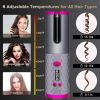 LED Screen Electric Automatic Curling Iron 3000mAh Mini Portable Thermostatic Curling Iron Three Levels Different Volume Electric Curling Iron For Tra